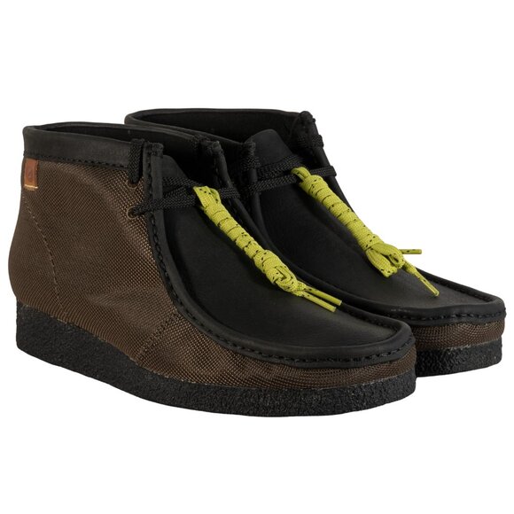 Clarks Shacre Boot Color Dark Green Textile Size 11 D (M) - Picture 1 of 11